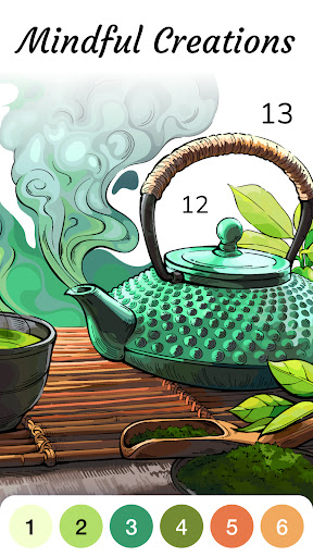 Zen Color - Color By Number - Tangkapan Layar 6