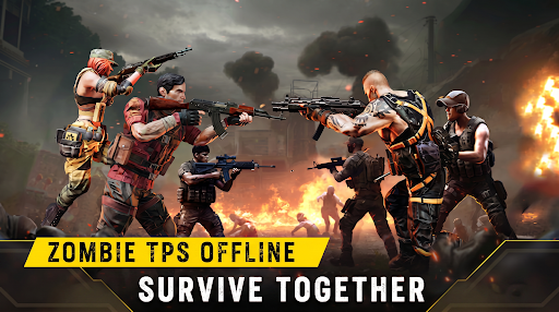 Zombie Hunter: Game Offline - Tangkapan Layar 2